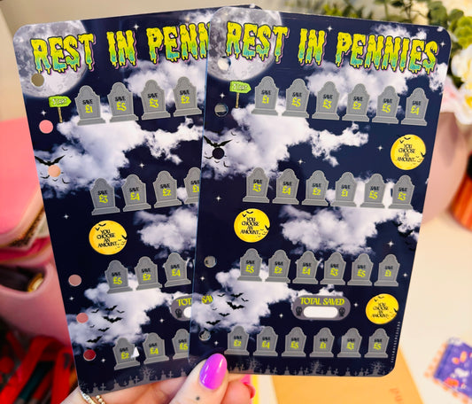 Rest In Pennies Dashboard Game