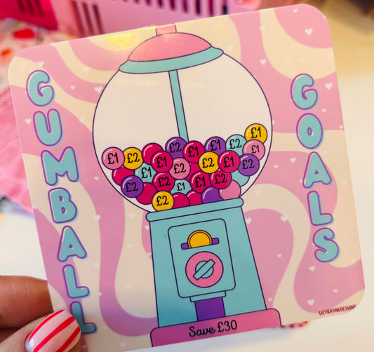 Mini Gumball Saving Challenge