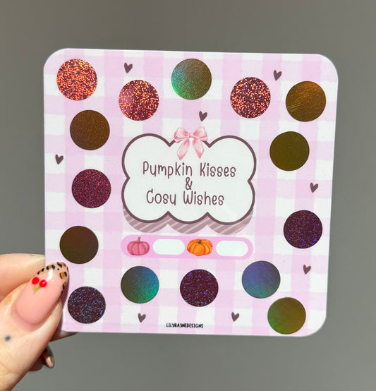 Mini Pumpkin Kisses Saving Challenge