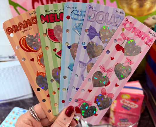 Binder Divider Saving Challenges