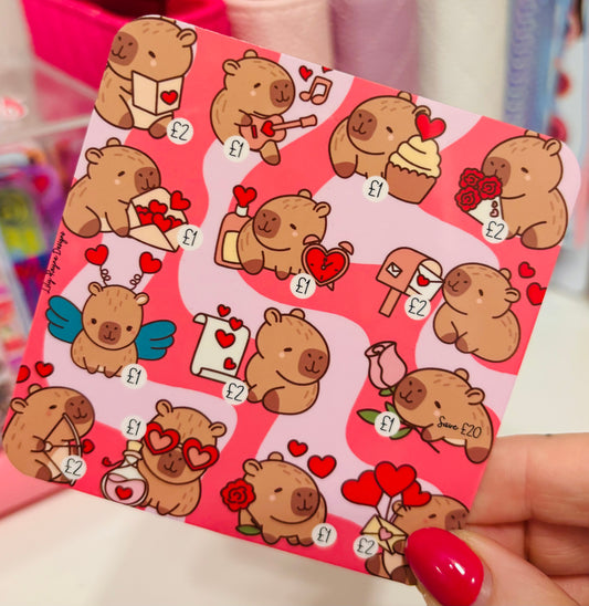 Mini Capy Love Saving Challenge