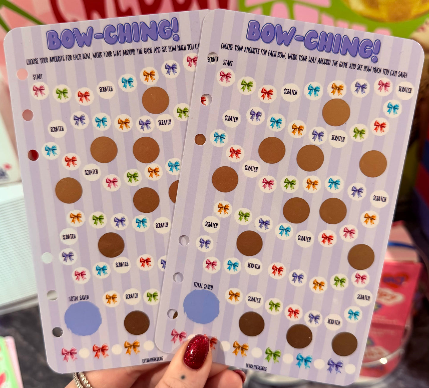 Bow-ching! Saving Challenge Dashboard