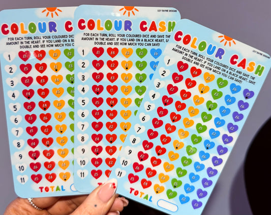 Colour Cash Saving Challenge