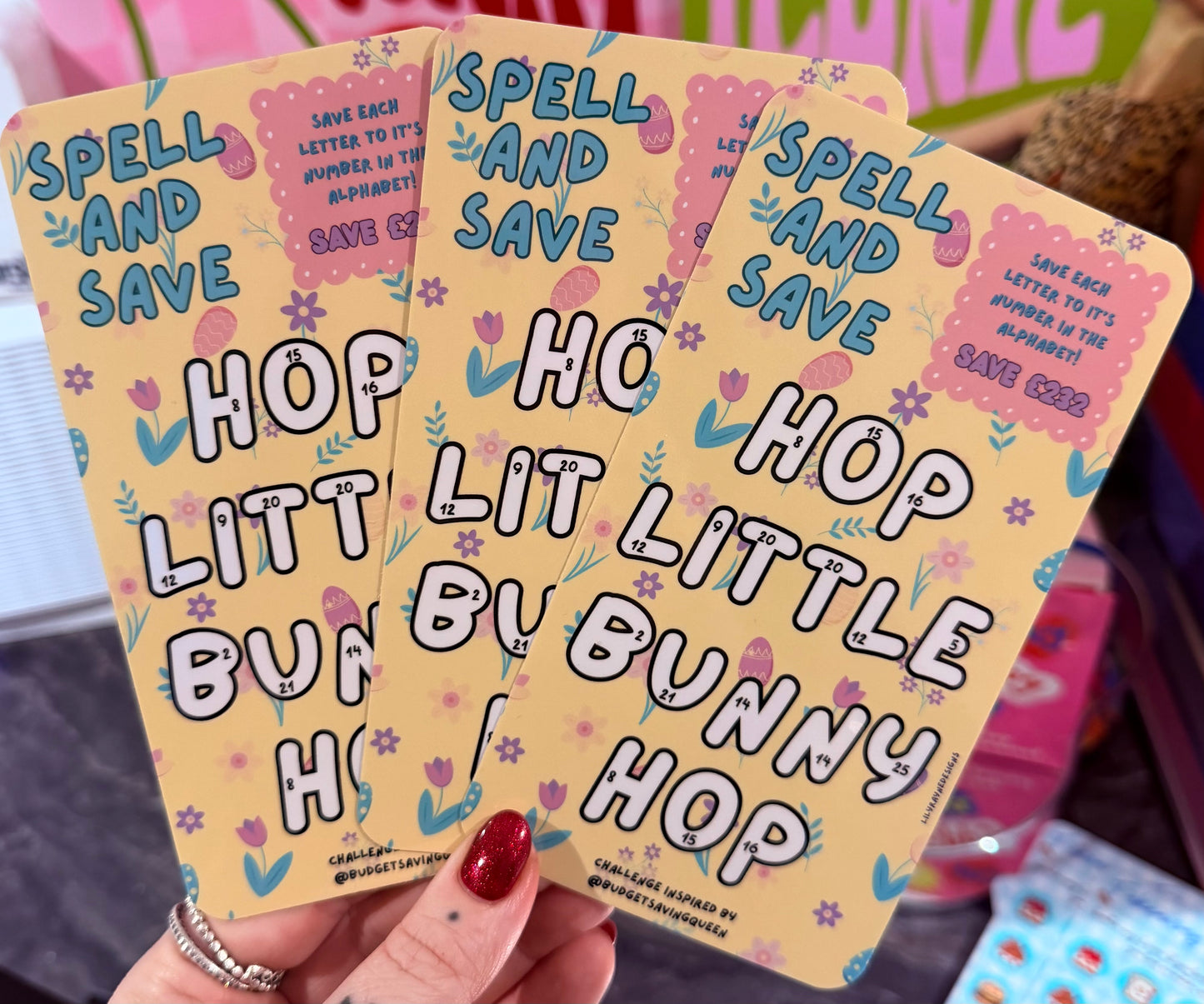 Easter Spell & Save Saving Challenge