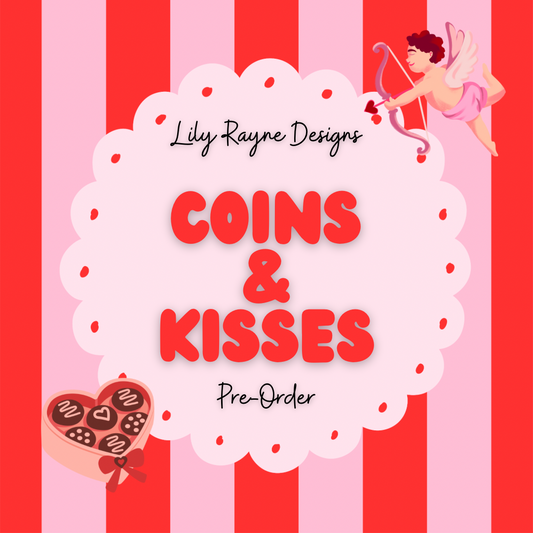 PRE-ORDER Coins & Kisses Collection Saving Box