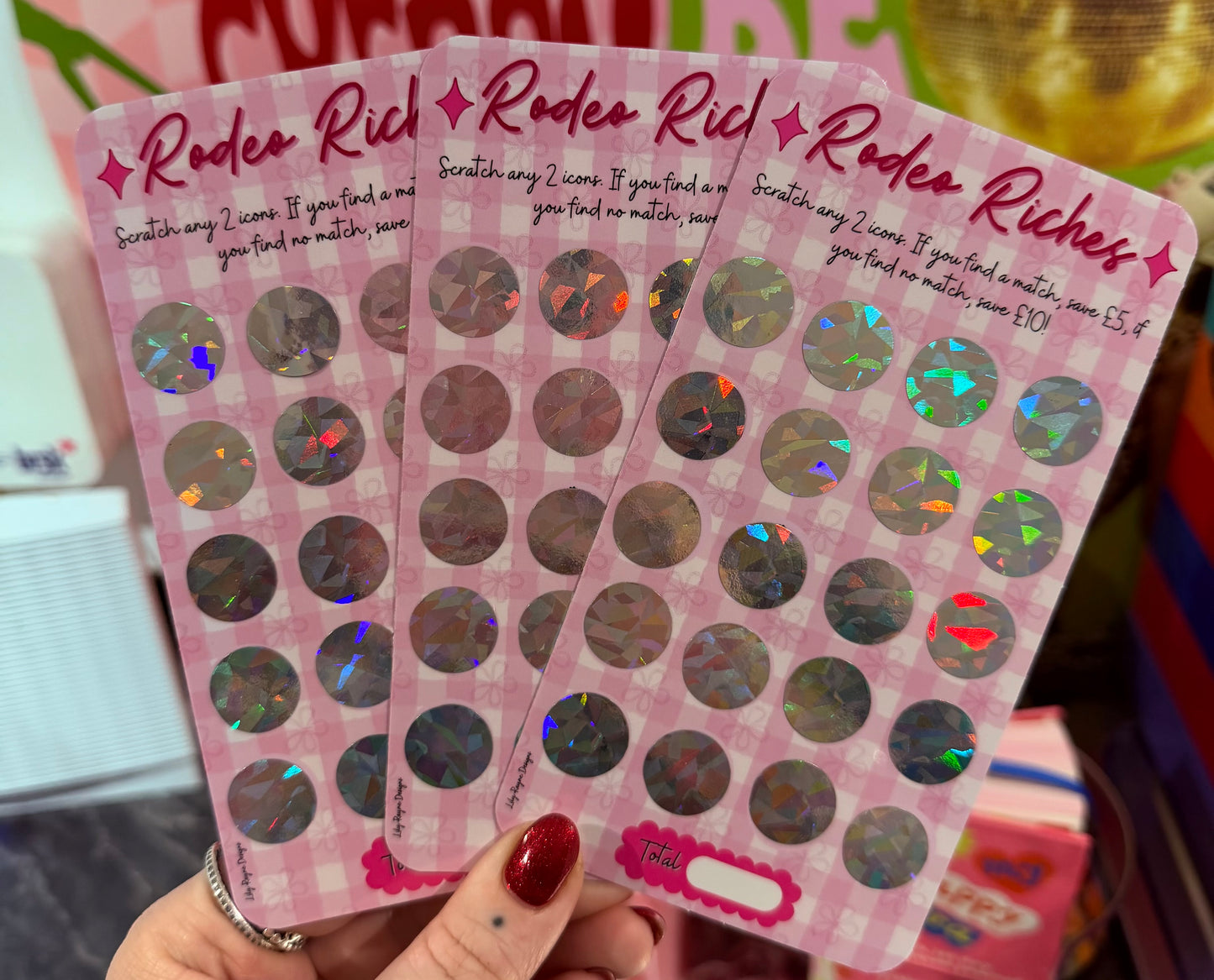 Rodeo Riches Scratch Saving Challenge