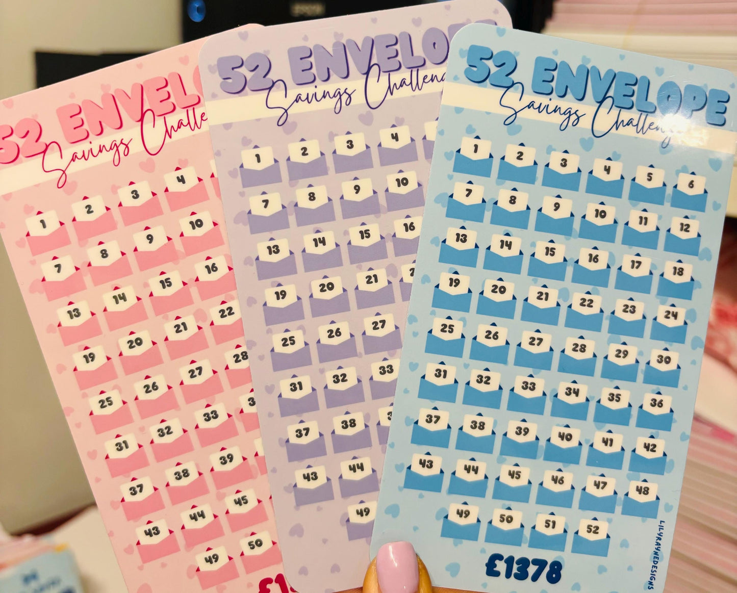 52 Envelope Saving Challenge