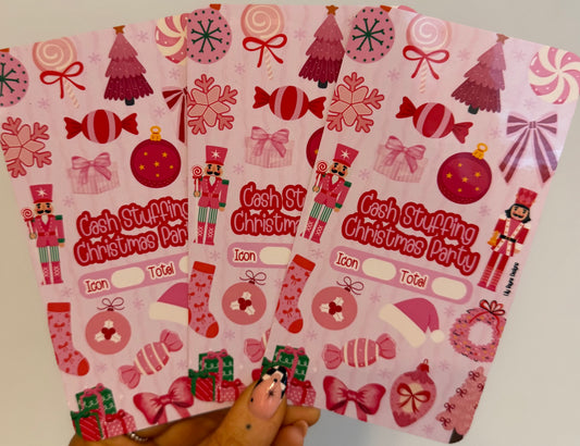 Cash Stuffing Christmas Party Saving Challenge