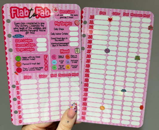 Flab To Fab Progress Dashboards