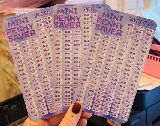 Mini Penny Saver Saving Challenge
