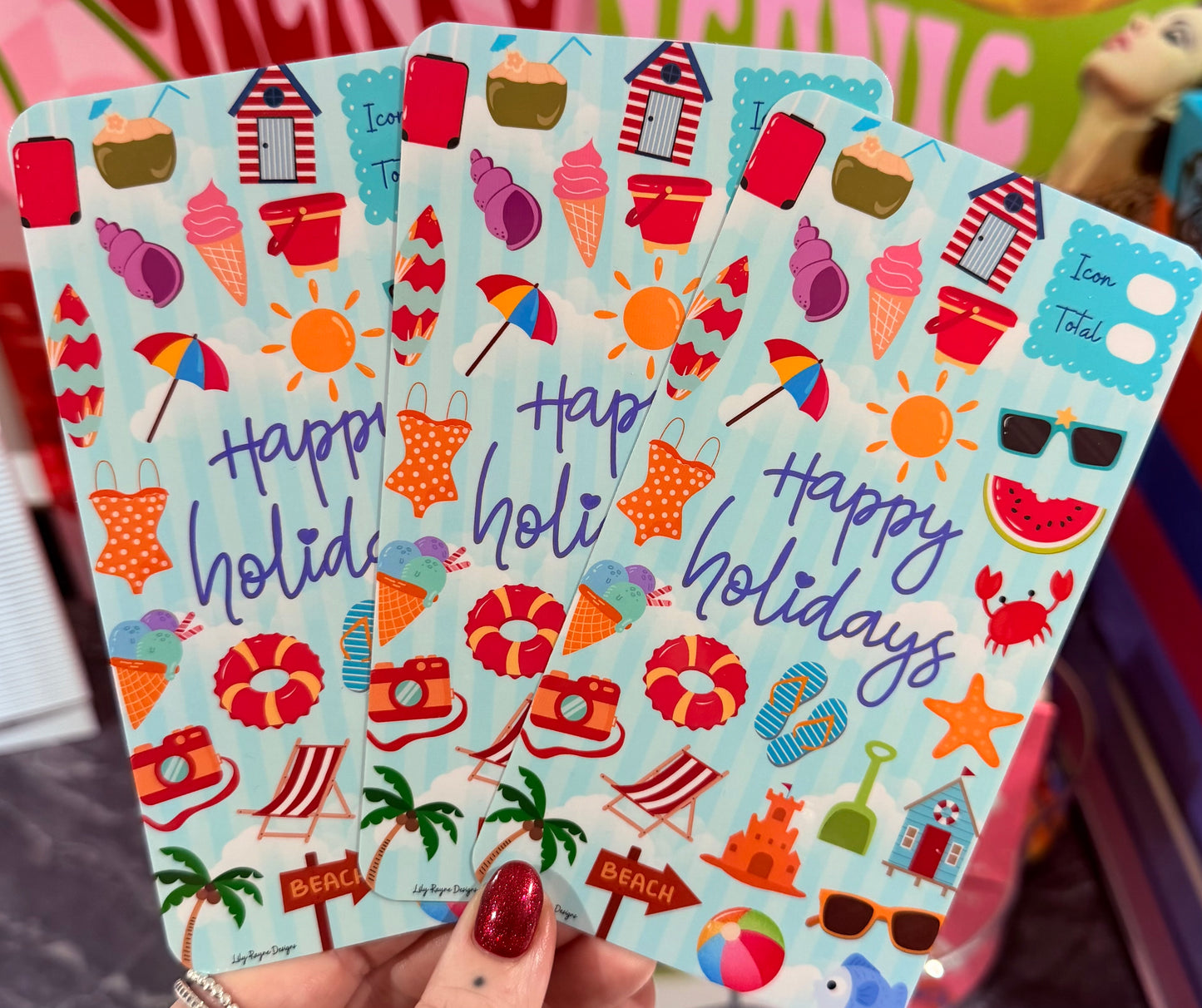 Happy Holidays Saving Tracker