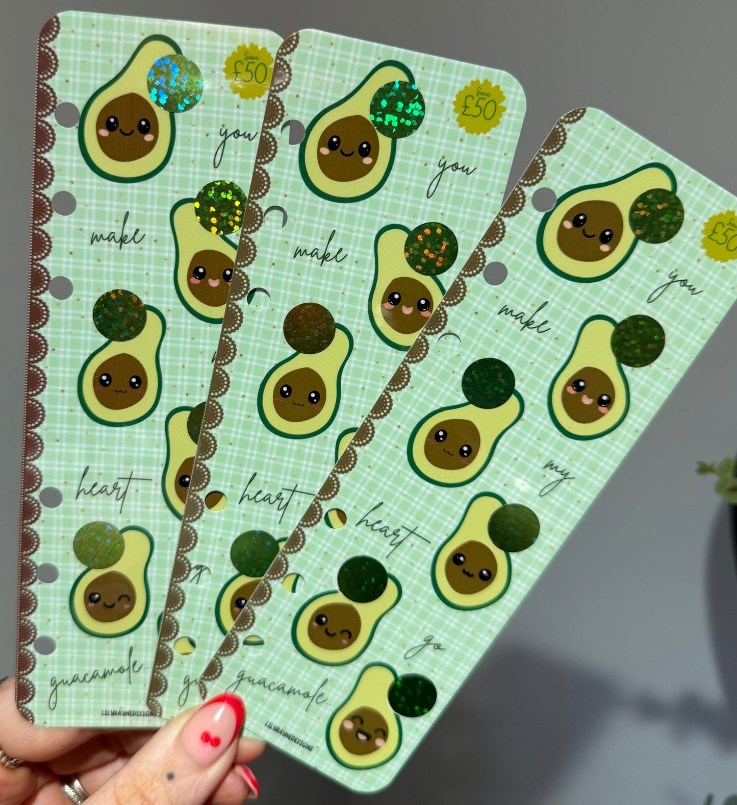 Avocado Bookmark Saving Challenge