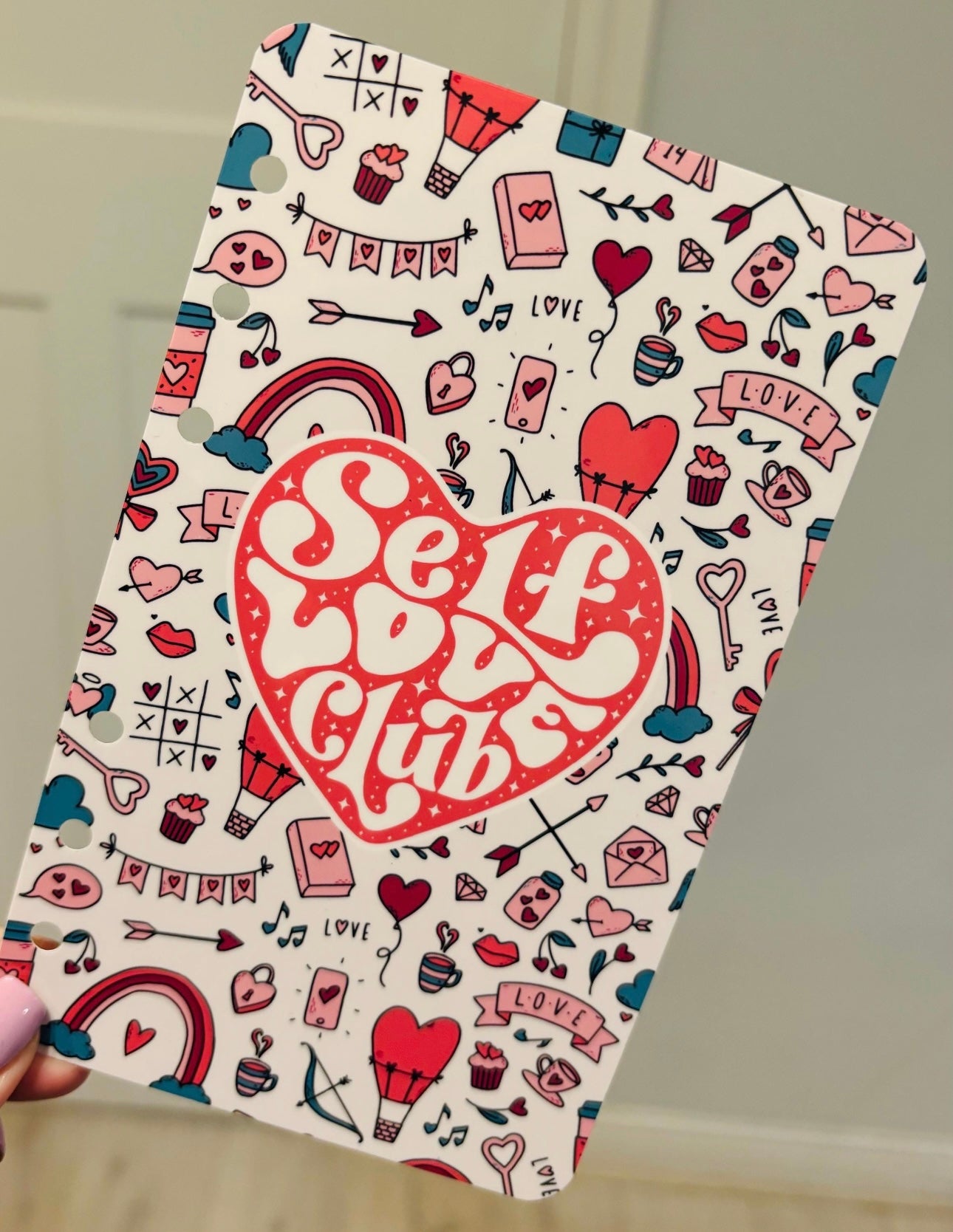 Self Love Club Binder Dashboard