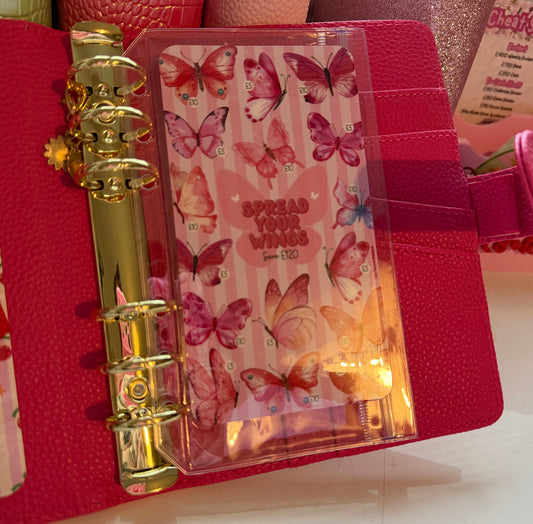 Gloss Double Pocket A6 Binder Wallet