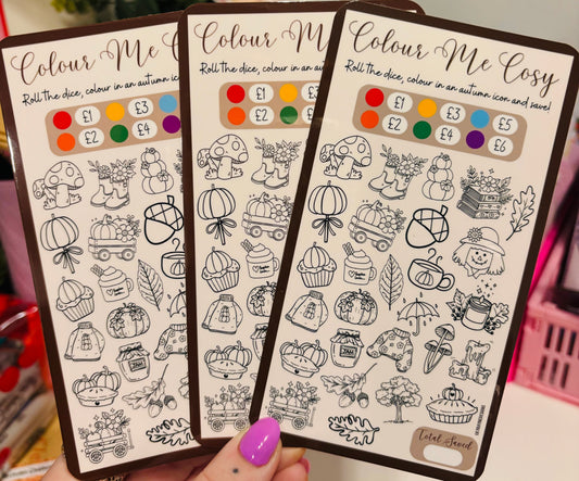 Colour Me Cosy Saving Challenge