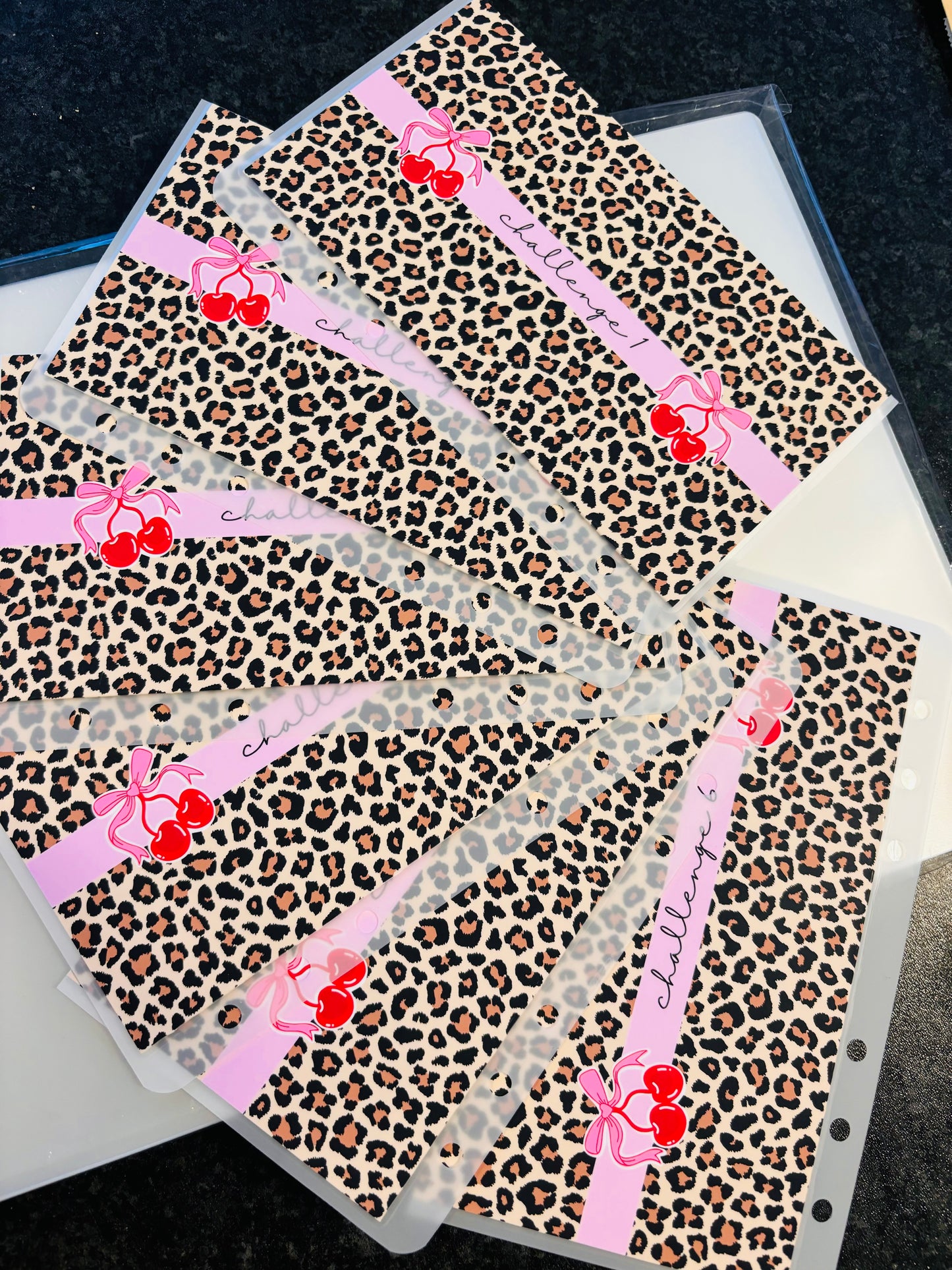 Custom Matte A6 & A7 Binder Pockets