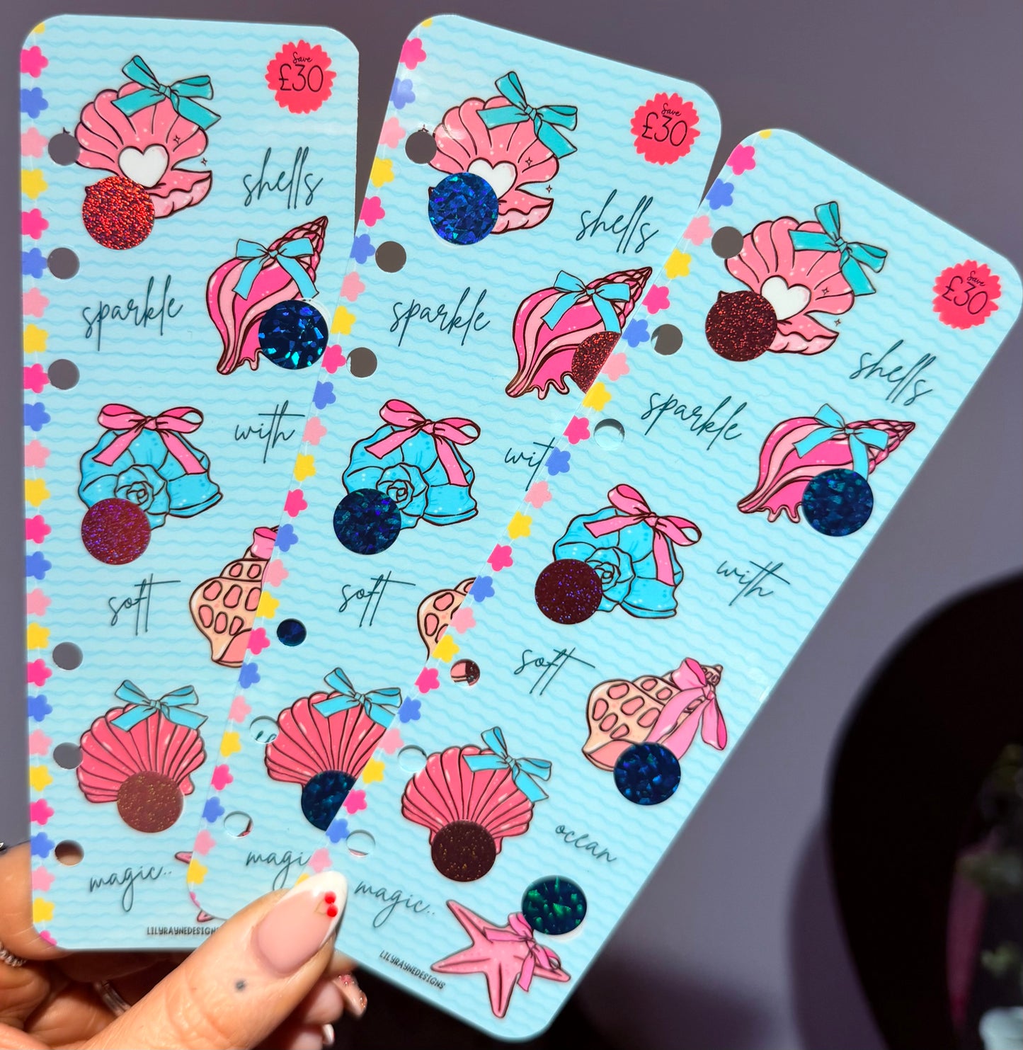 Ocean Magic Bookmark Saving Challenge