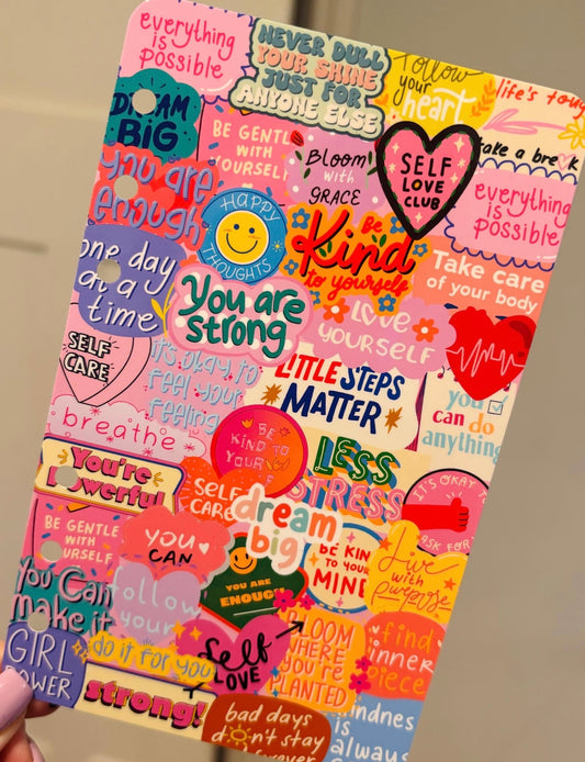 Motivation Collage Binder Dashboard