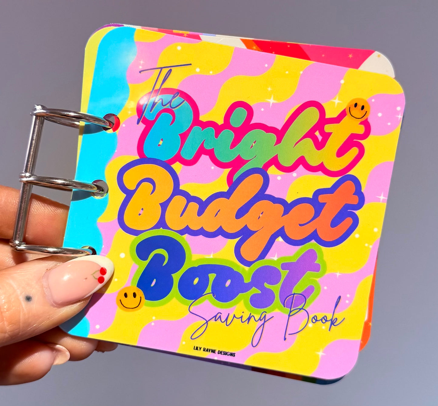Bright Budget Boost Saving Book