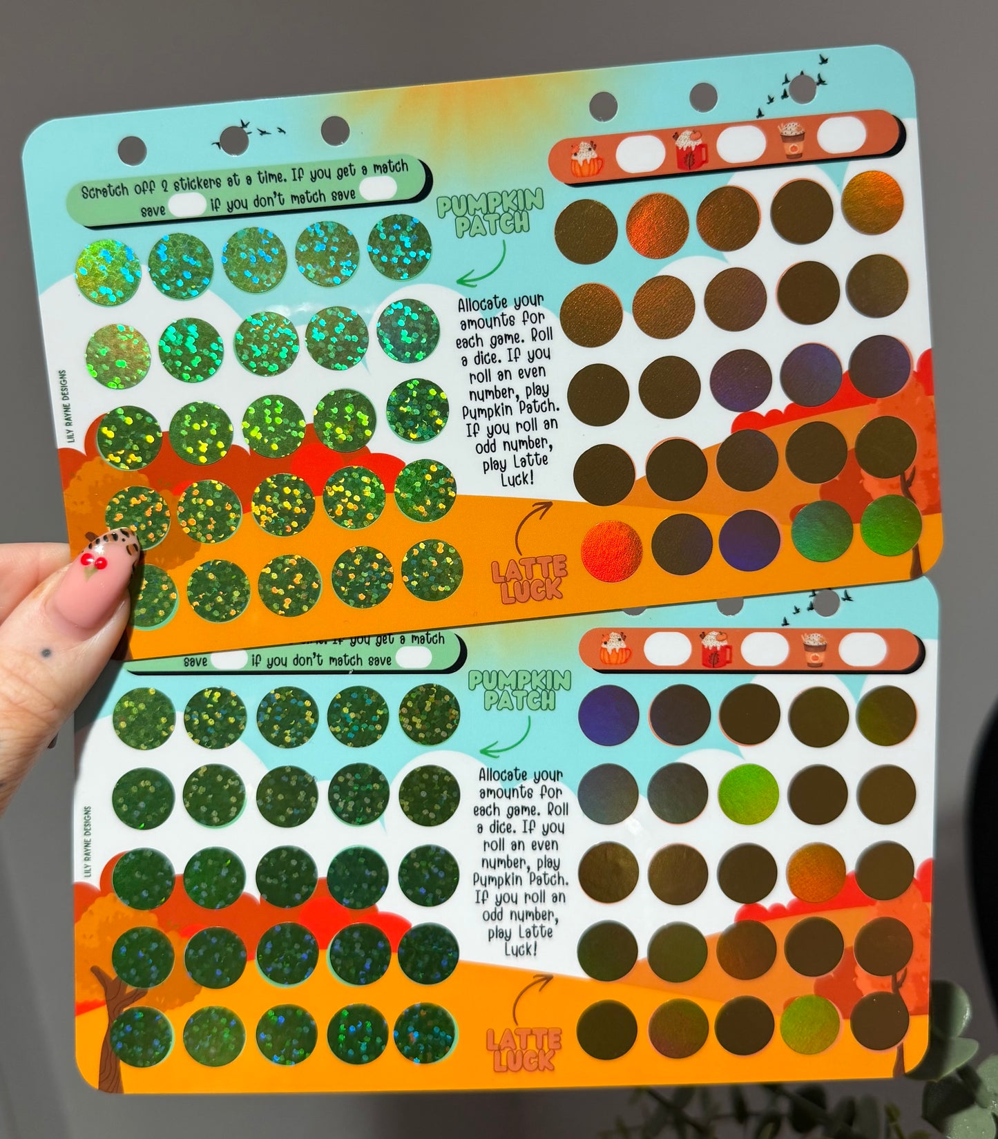 Pumpkin Patch & Latte Luck Challenge Dashboard