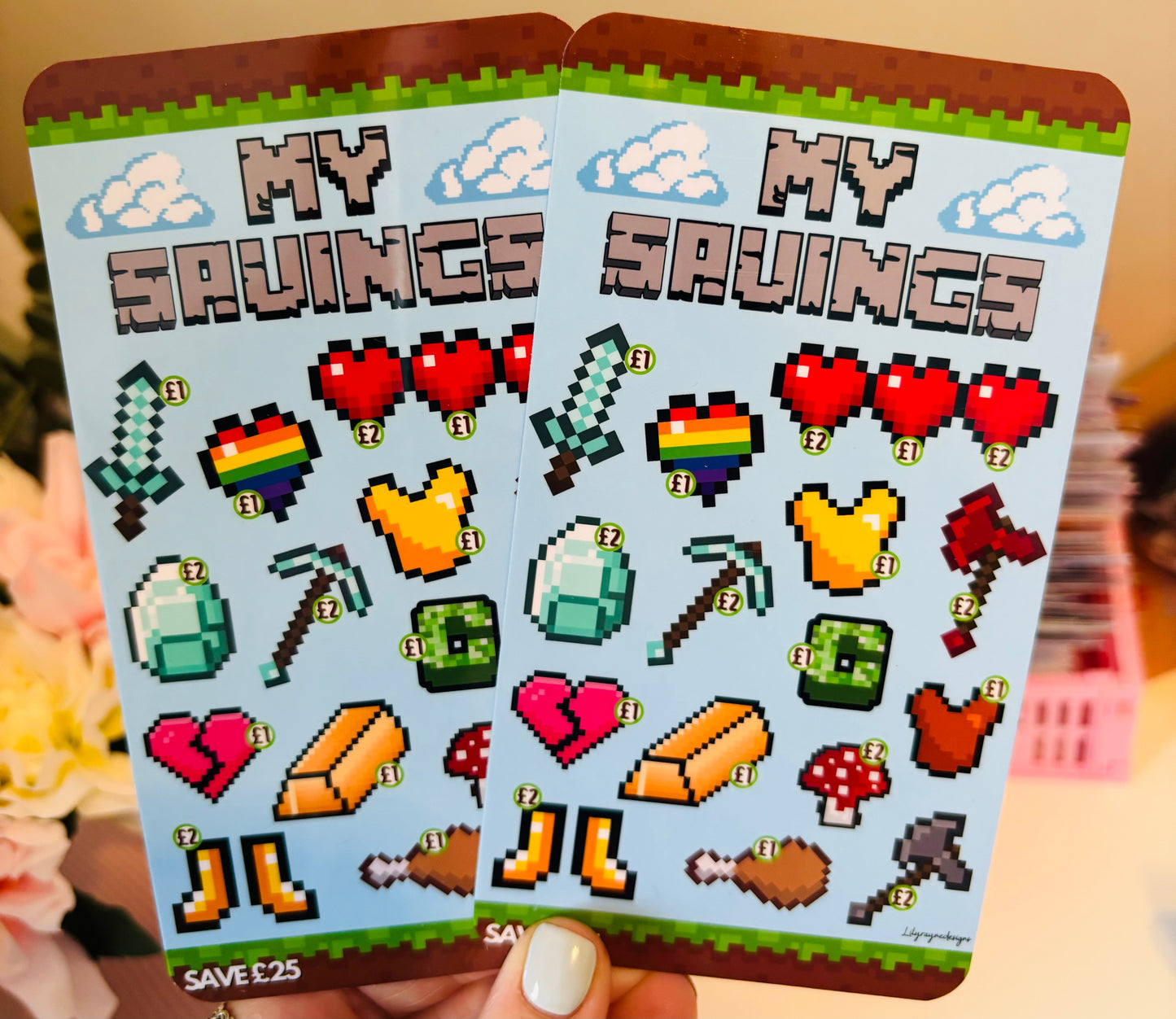 Pixel Pocket Money Saving Challenge