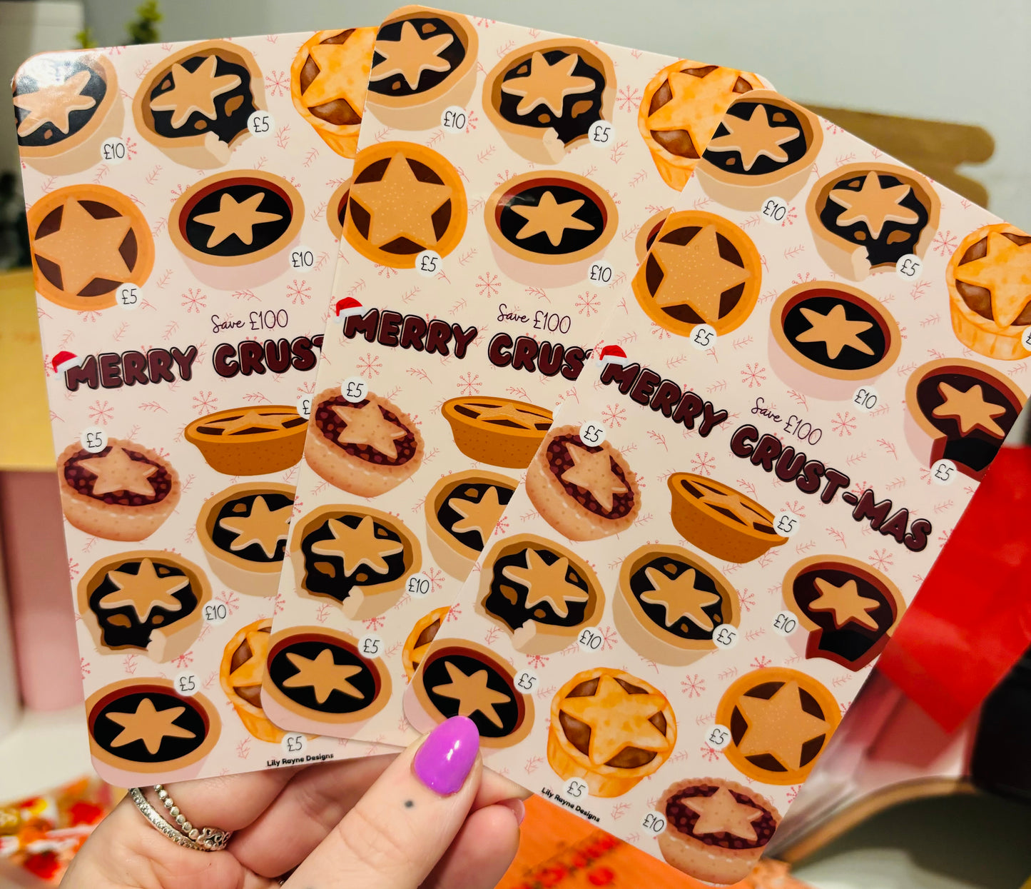 Merry Crust-mas Saving Challenge