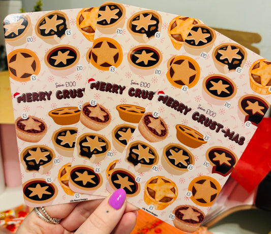Merry Crust-mas Saving Challenge
