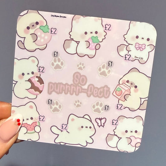 Mini Purrfect Saving Challenge