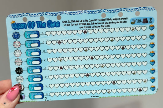 Queen Of The Clans Dashboard Game