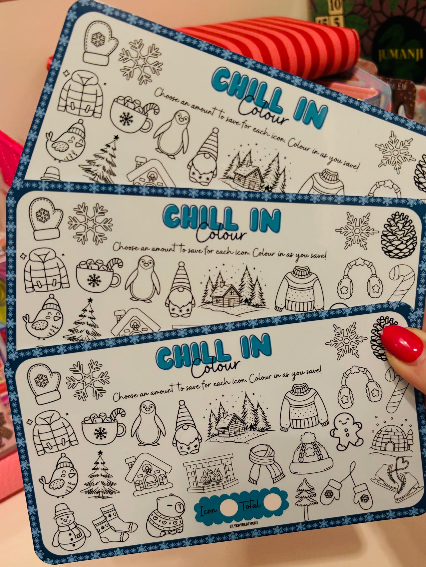 Chill In Colour Saving Challenge