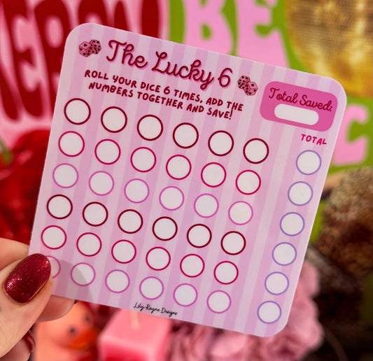 Mini Lucky 6 Saving Challenge