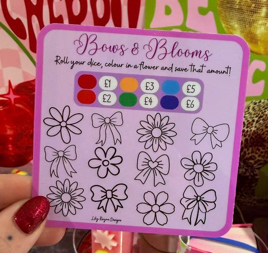 Mini Bows & Blooms Saving Challenge