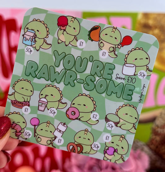 Mini Rawr-some Saving Challenge