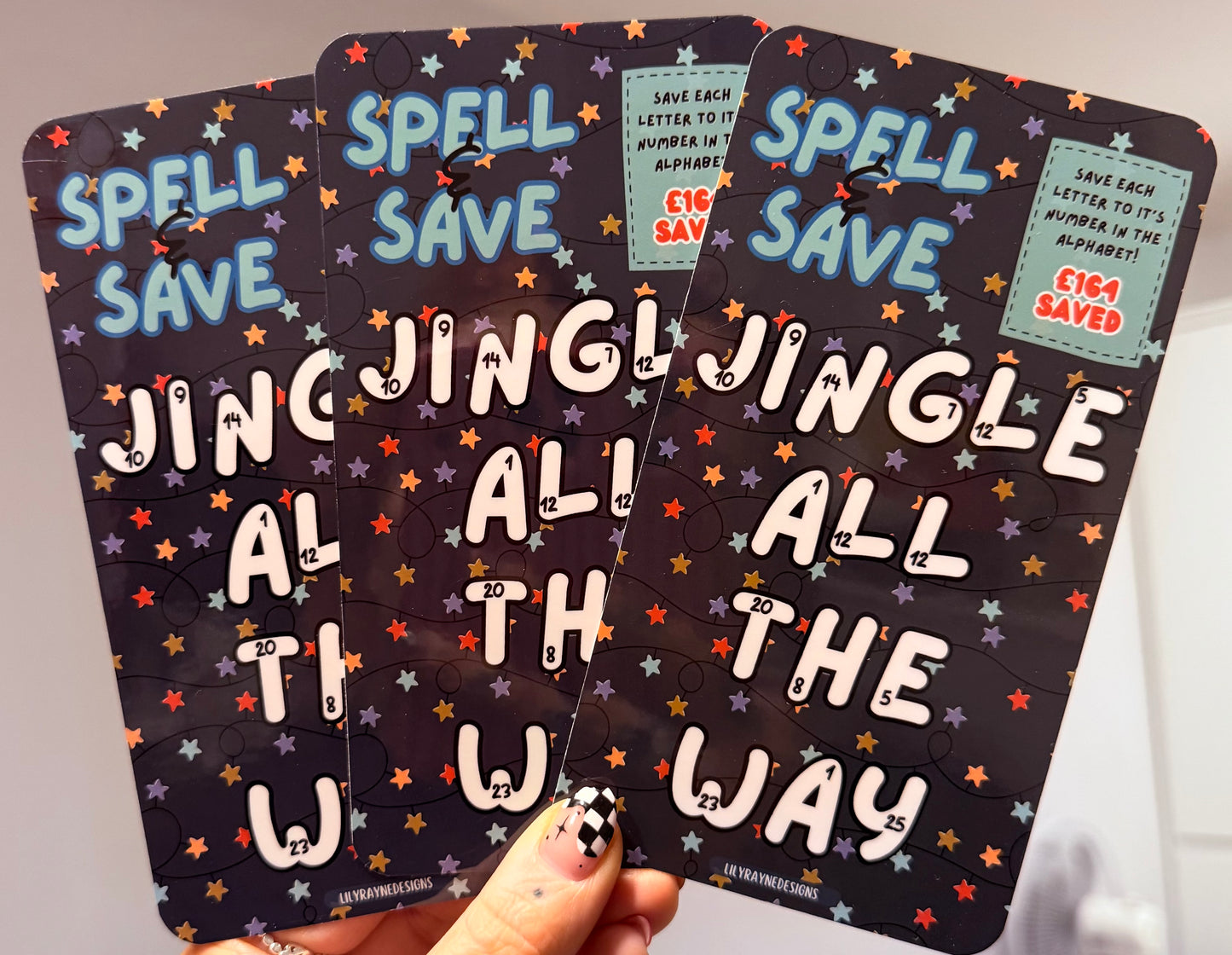 Christmas Spell & Save Saving Challenge