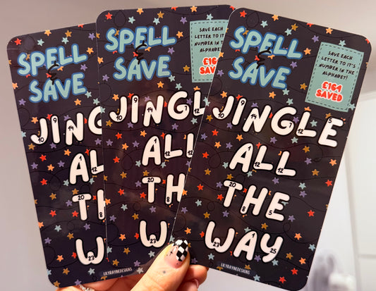Christmas Spell & Save Saving Challenge