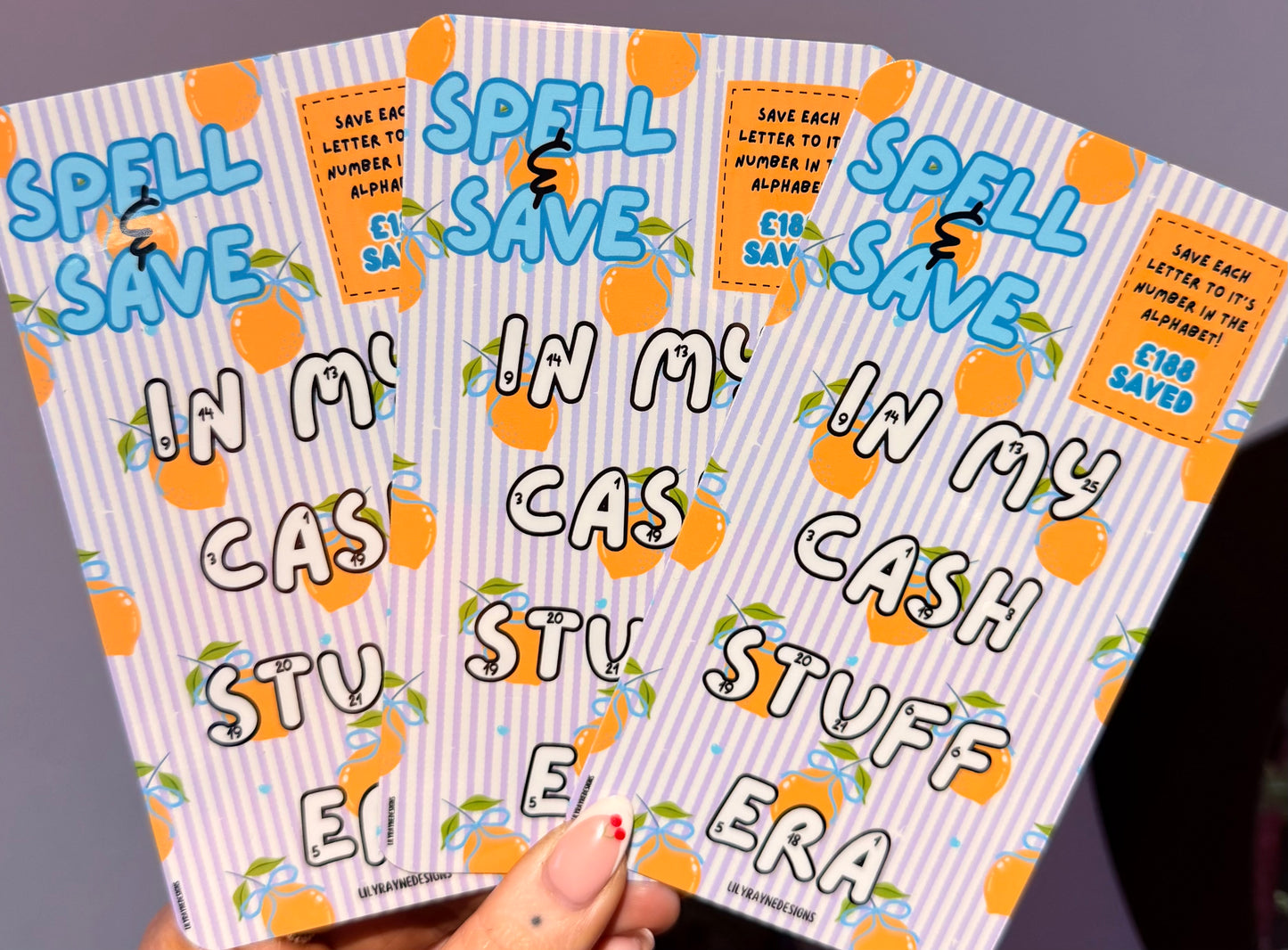 Cash Stuffing Spell & Save Saving Challenge