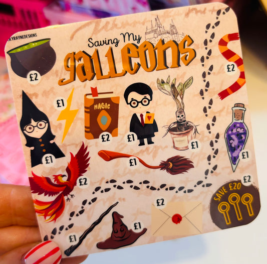 Mini Galleons Saving Challenge