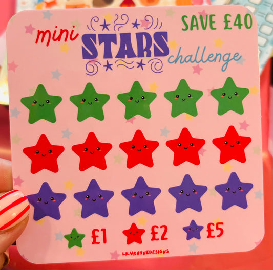 Mini Stars Saving Challenge