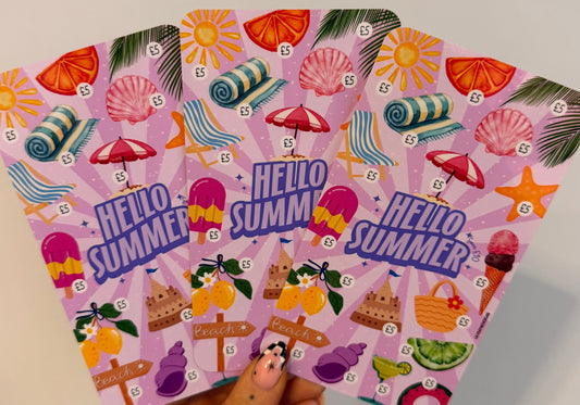 Hello Summer Saving Challenge