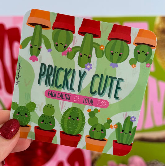 Mini Prickly Cute Saving Challenge