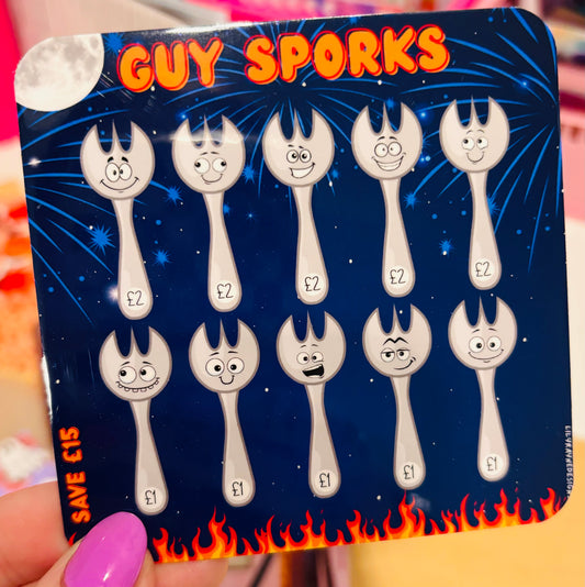 Mini Guy Sporks