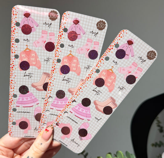 Cinnamon Dreams Bookmark Saving Challenge
