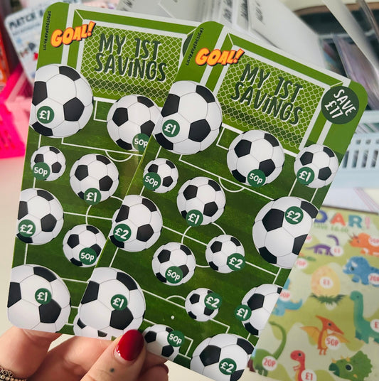 Football Pocket Money Saving Challenge