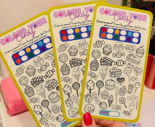 Colour Your Candy Saving Challenge