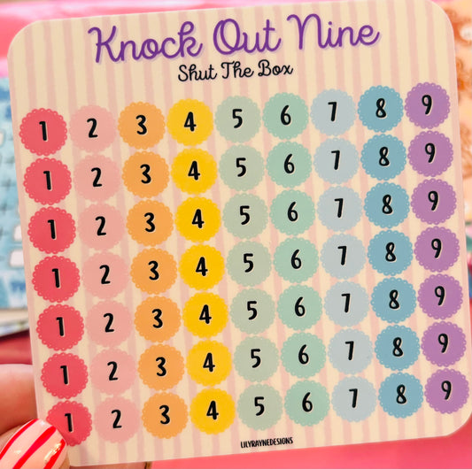 Mini Knock Out Nine Saving Challenge