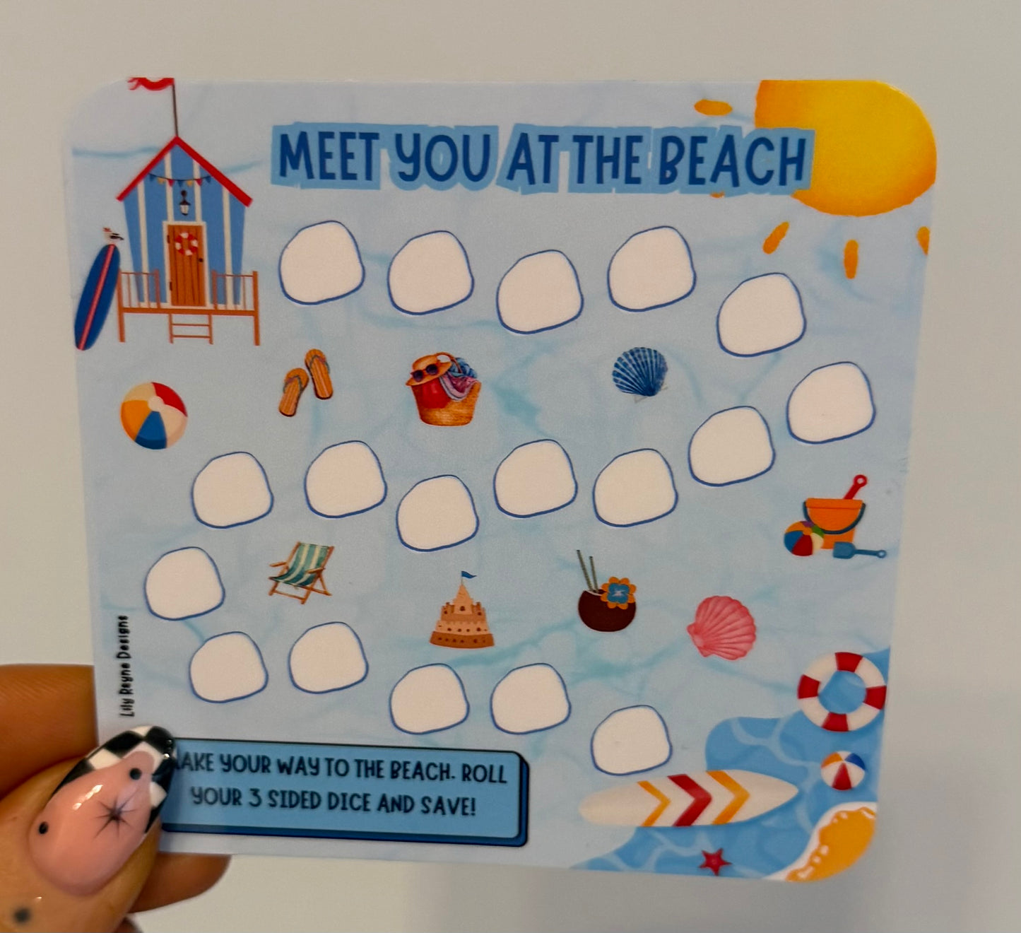 Mini Meet You At The Beach Saving Challenge
