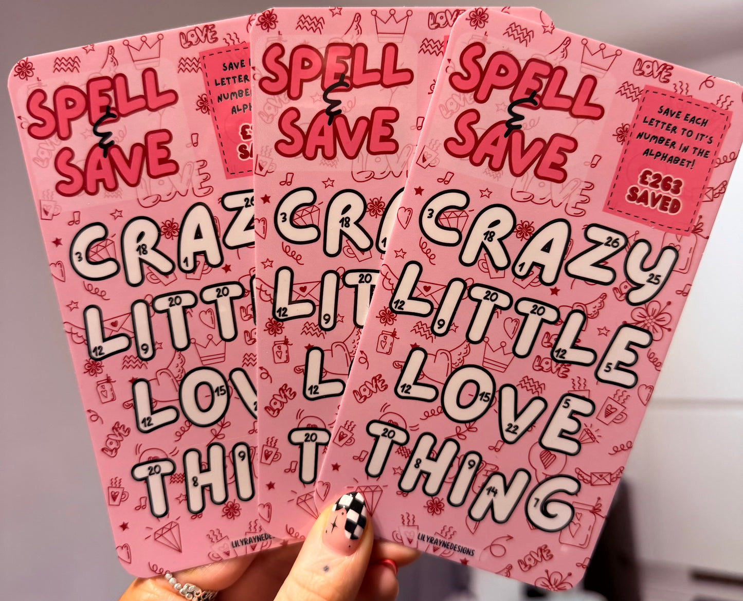 Valentines Spell & Save Saving Challenge