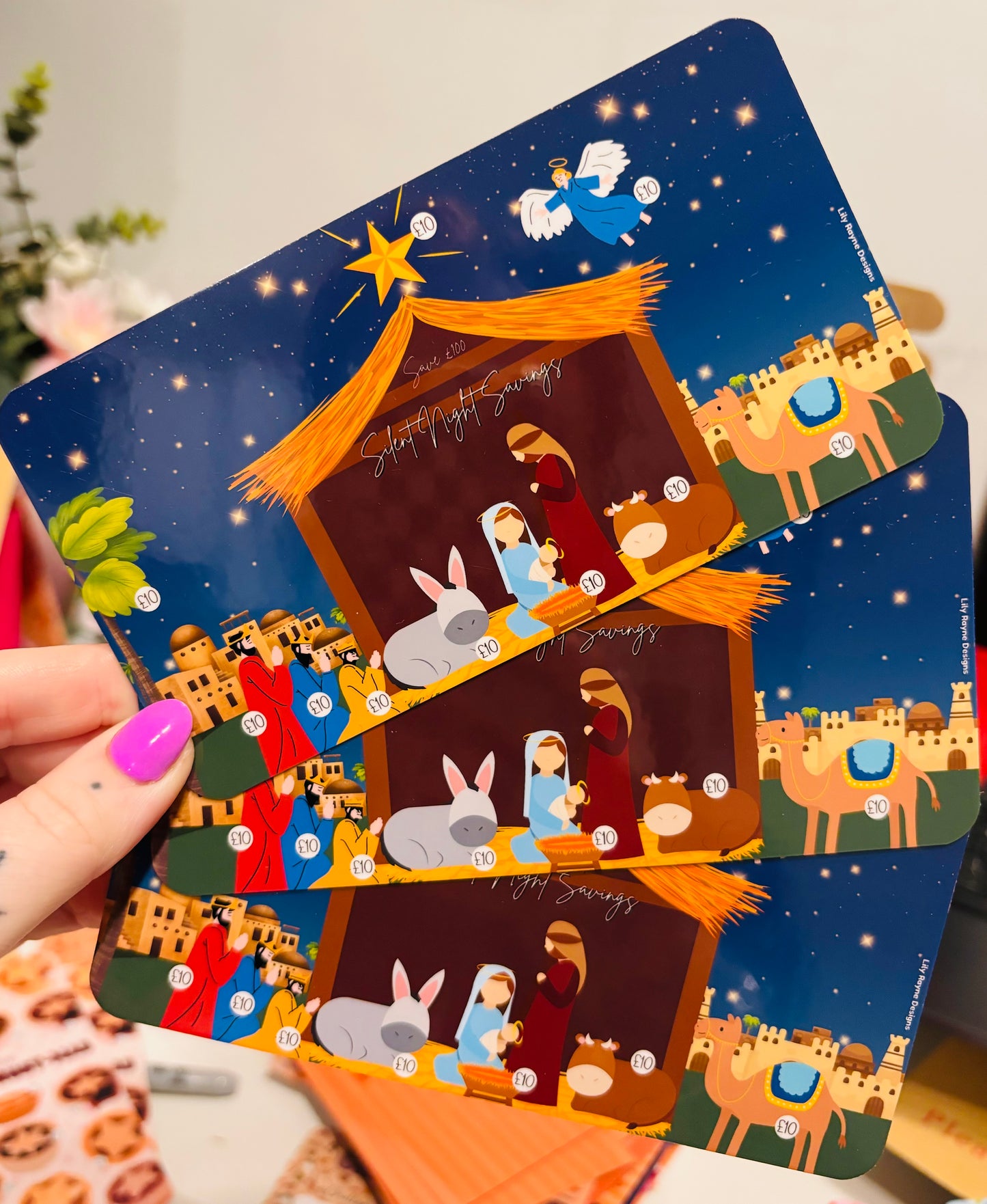 Christmas Nativity Saving Challenge