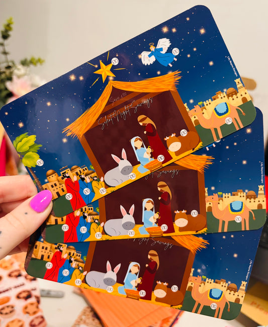 Christmas Nativity Saving Challenge