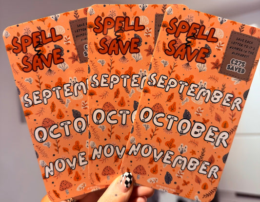 Autumn Spell & Save Saving Challenge